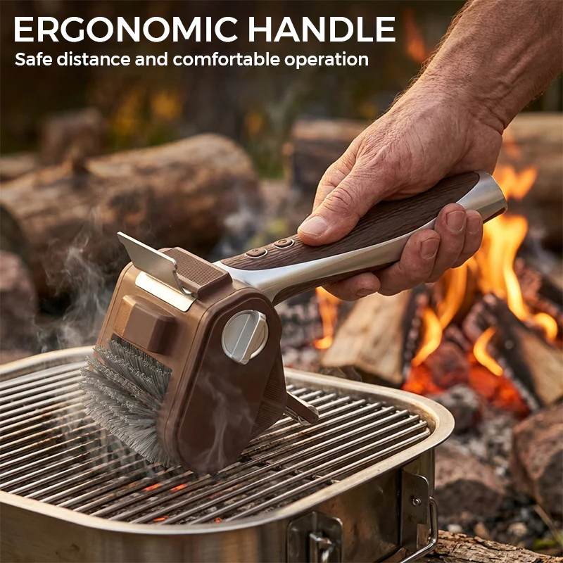 Sakerplus® Electric Cordless Grill Cleaning Brush - Image 8