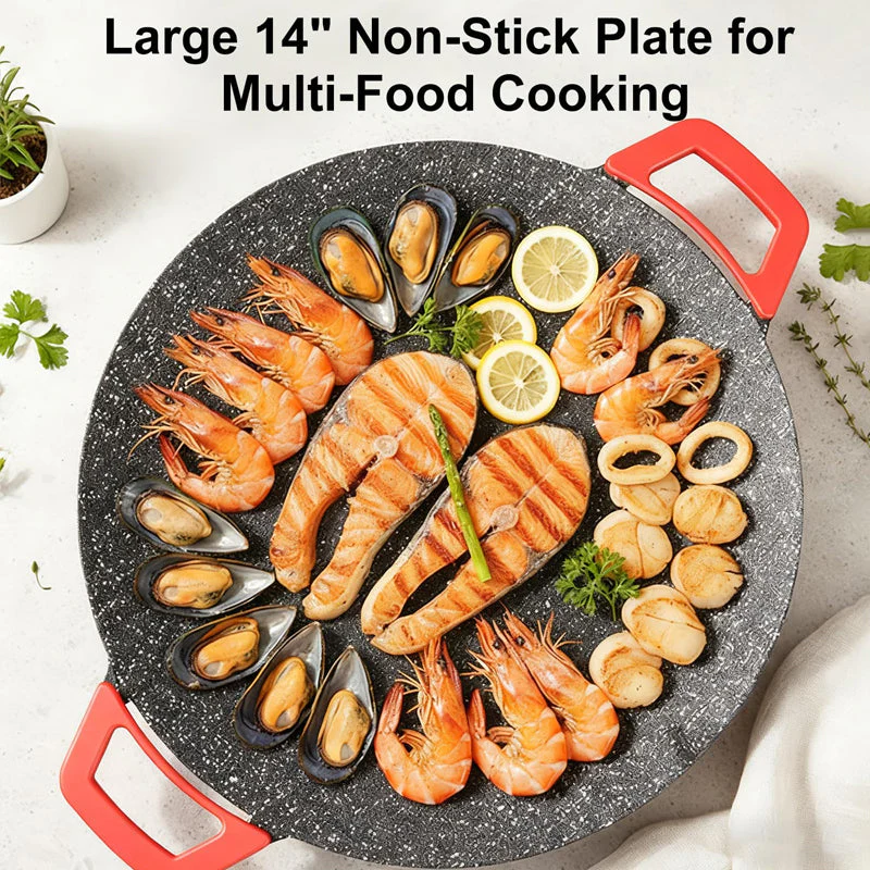 Sakerplus® Electric Smokeless Indoor Griddle Grill - Image 6