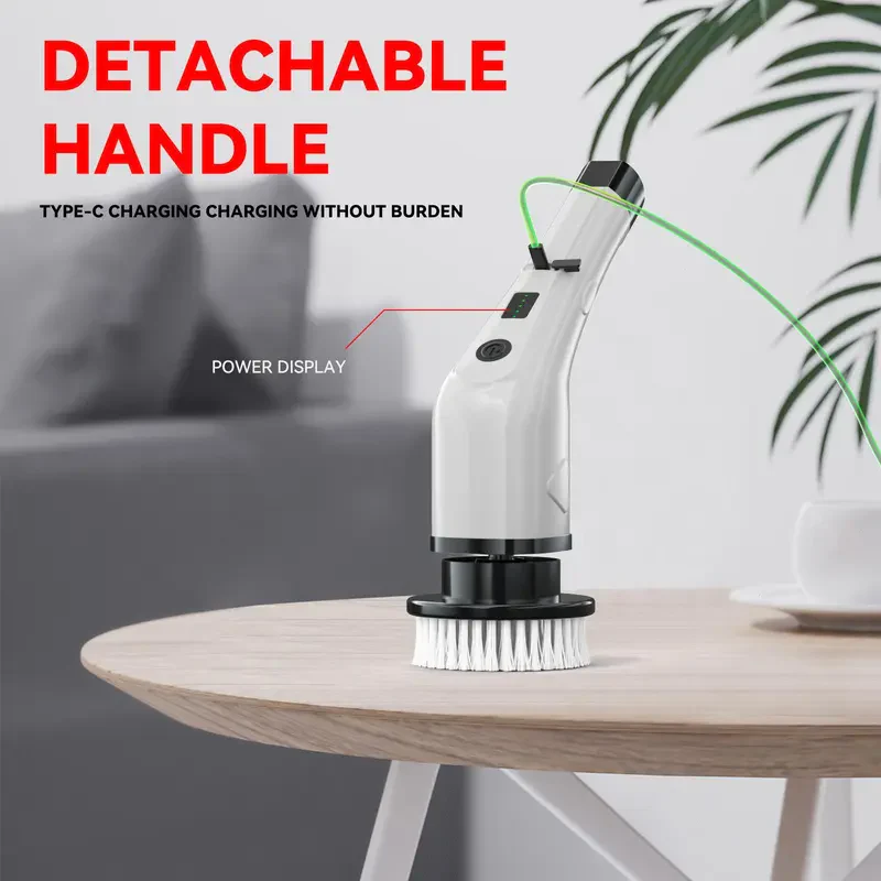 SakerplusĀ® Electric Spin Scrubber Cleaning Kit - Image 10