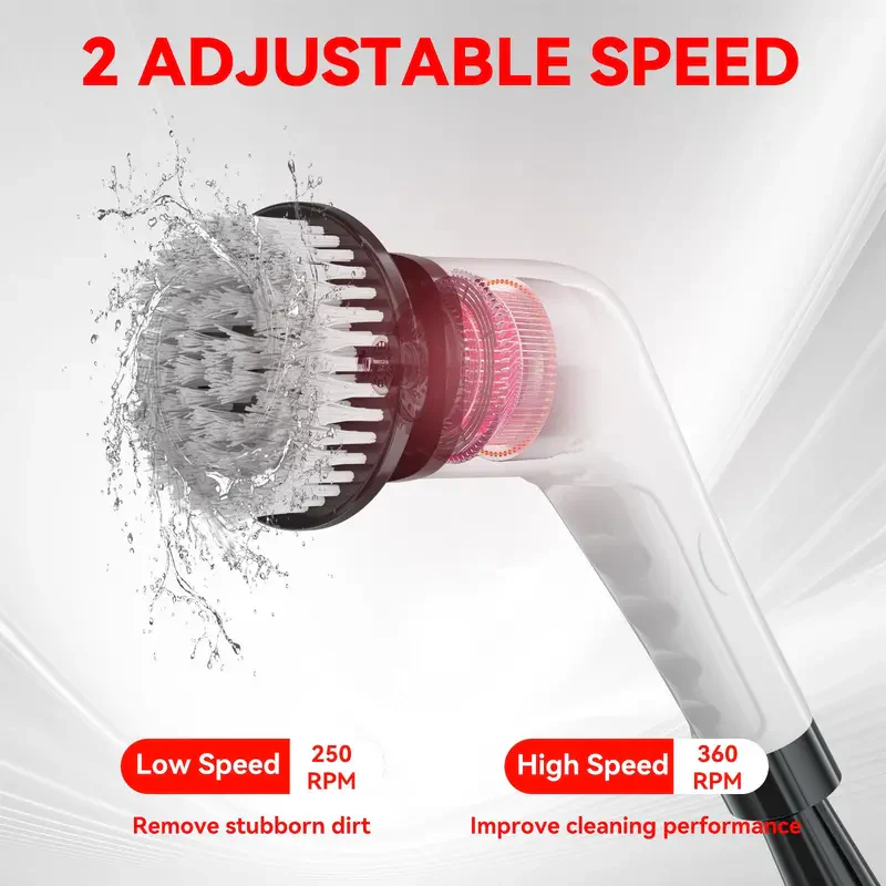 SakerplusĀ® Electric Spin Scrubber Cleaning Kit - Image 6