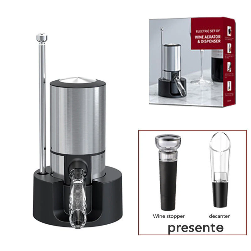 SakerplusĀ® Electric Wine Aerator Pourer Decanter - Image 2