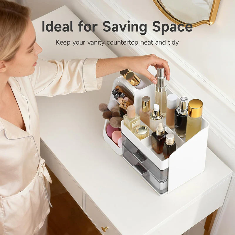 Sakerplus® Elegant Vanity Makeup Storage Organizer Box - Image 4