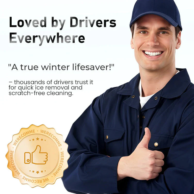 Sakerplus® Extendable Car Snow And Ice Scraper - Image 6