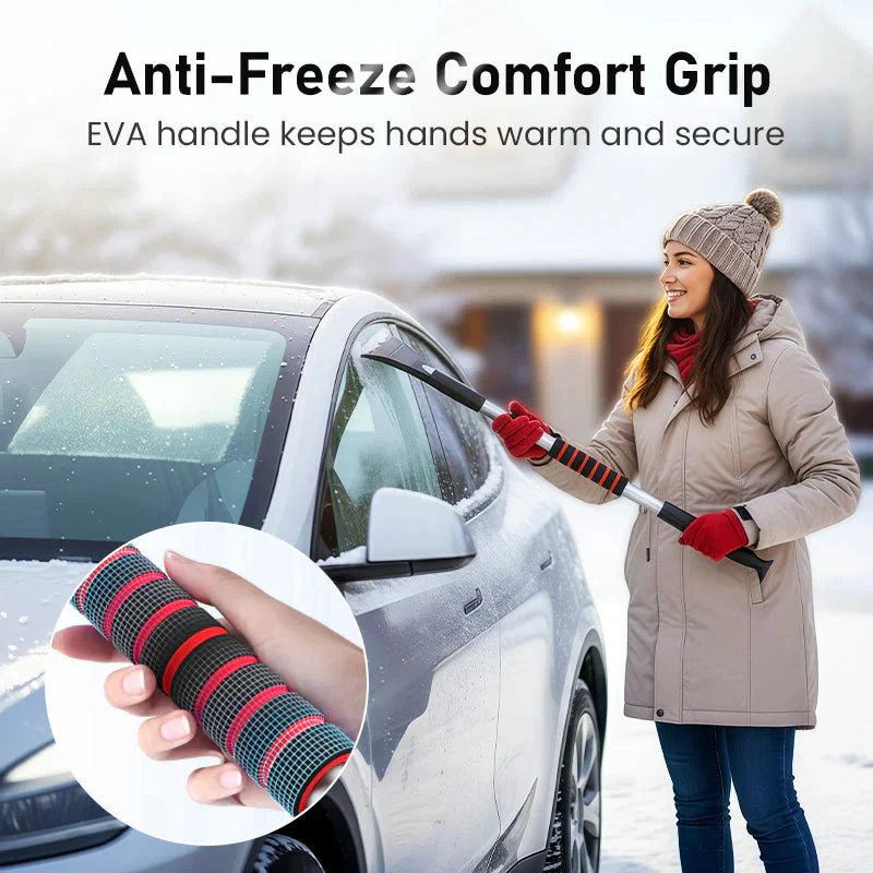 Sakerplus® Extendable Car Snow And Ice Scraper - Image 8