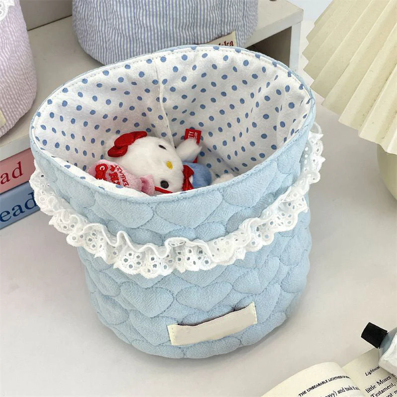 SakerplusĀ® Fabric Desktop Storage Basket Organizer - Image 7