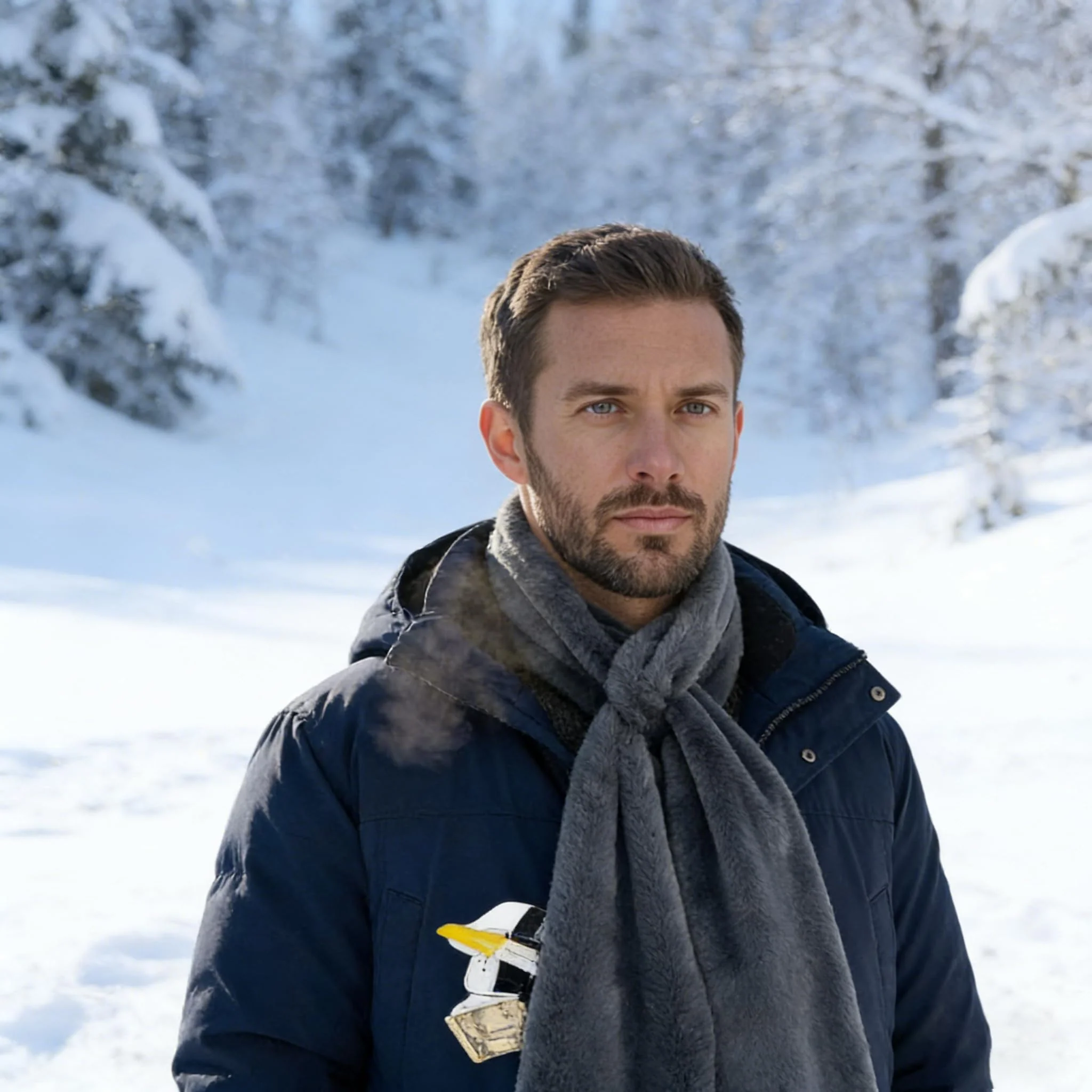 Sakerplus® Faux Fur Scarf With Hidden Pocket - Image 6