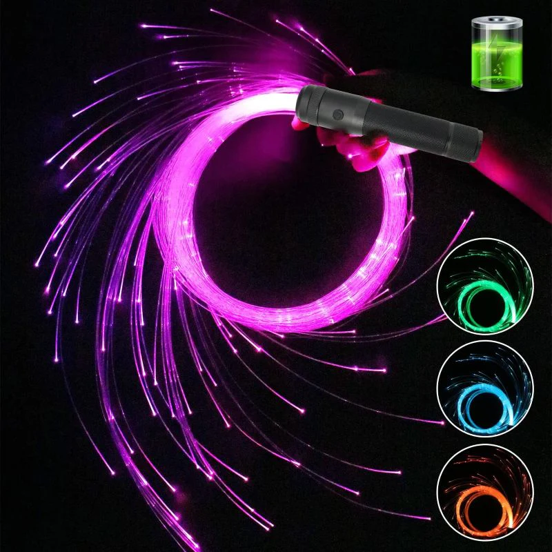 SakerplusĀ® Fiber Optic Dance Whip Lights - Image 2