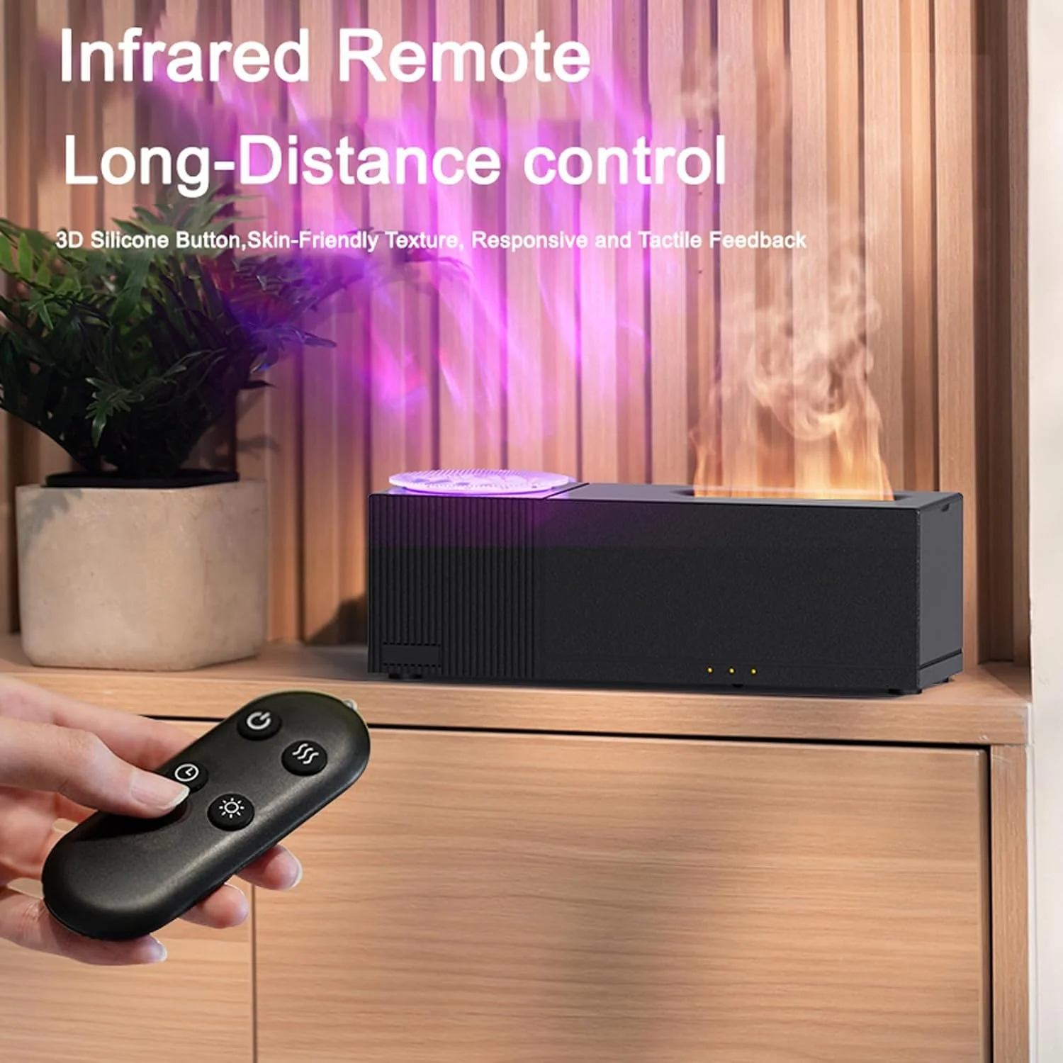 Sakerplus® Flame Aroma Diffuser With Projection - Image 10