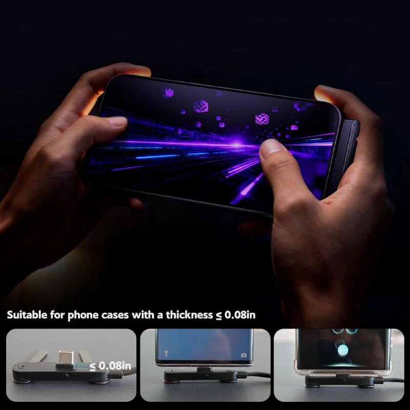 Sakerplus® Flat Right Angle USB C Cable Stand - Image 7