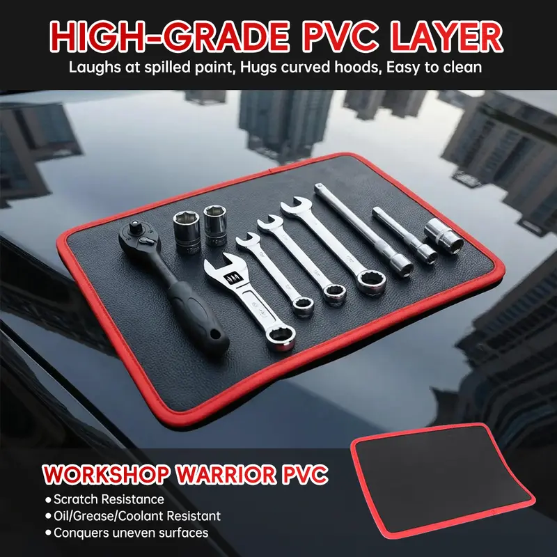 Sakerplus® Flexible Magnetic Tool Tray Set - Image 4