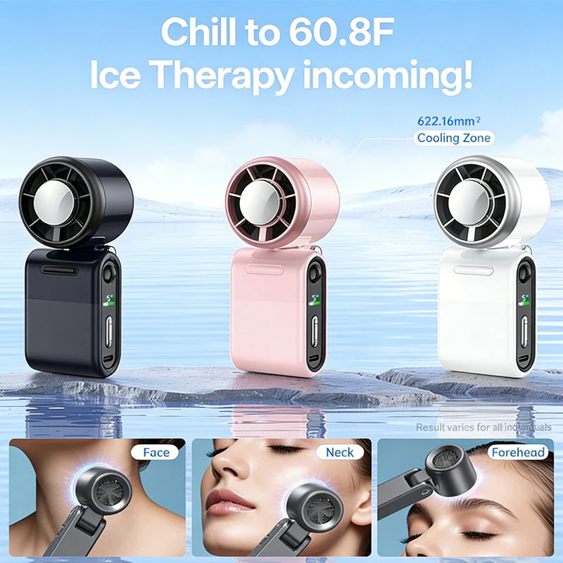 Sakerplus® Foldable Handheld Turbo Mini Portable Fan - Image 8