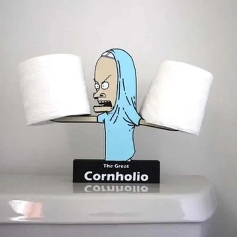 Sakerplus® Funny Cartoon Character Toilet Paper Holder - Image 7