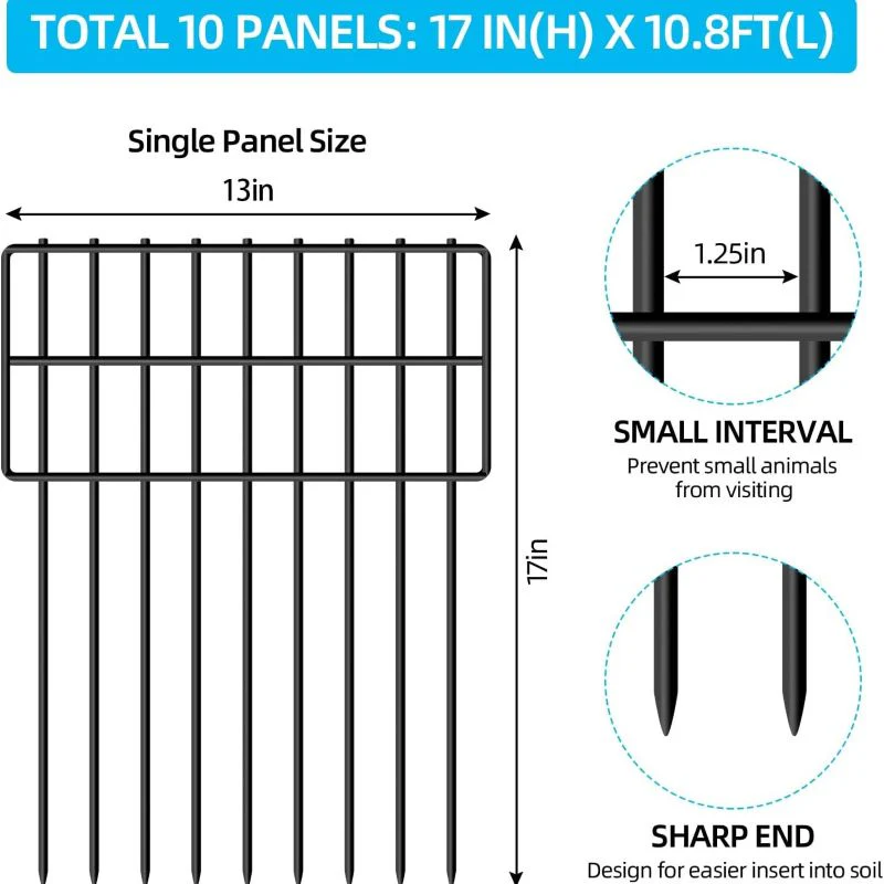 Sakerplus® Garden Animal Barrier Fence Panels - Image 2