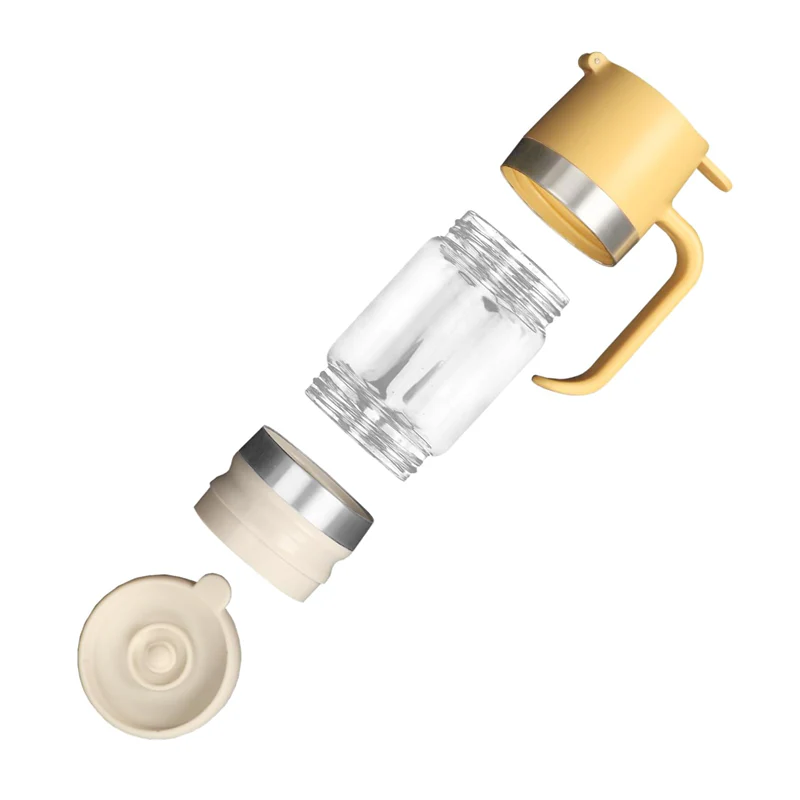 SakerplusĀ® Glass Honey Syrup Dispenser Jar - Image 8