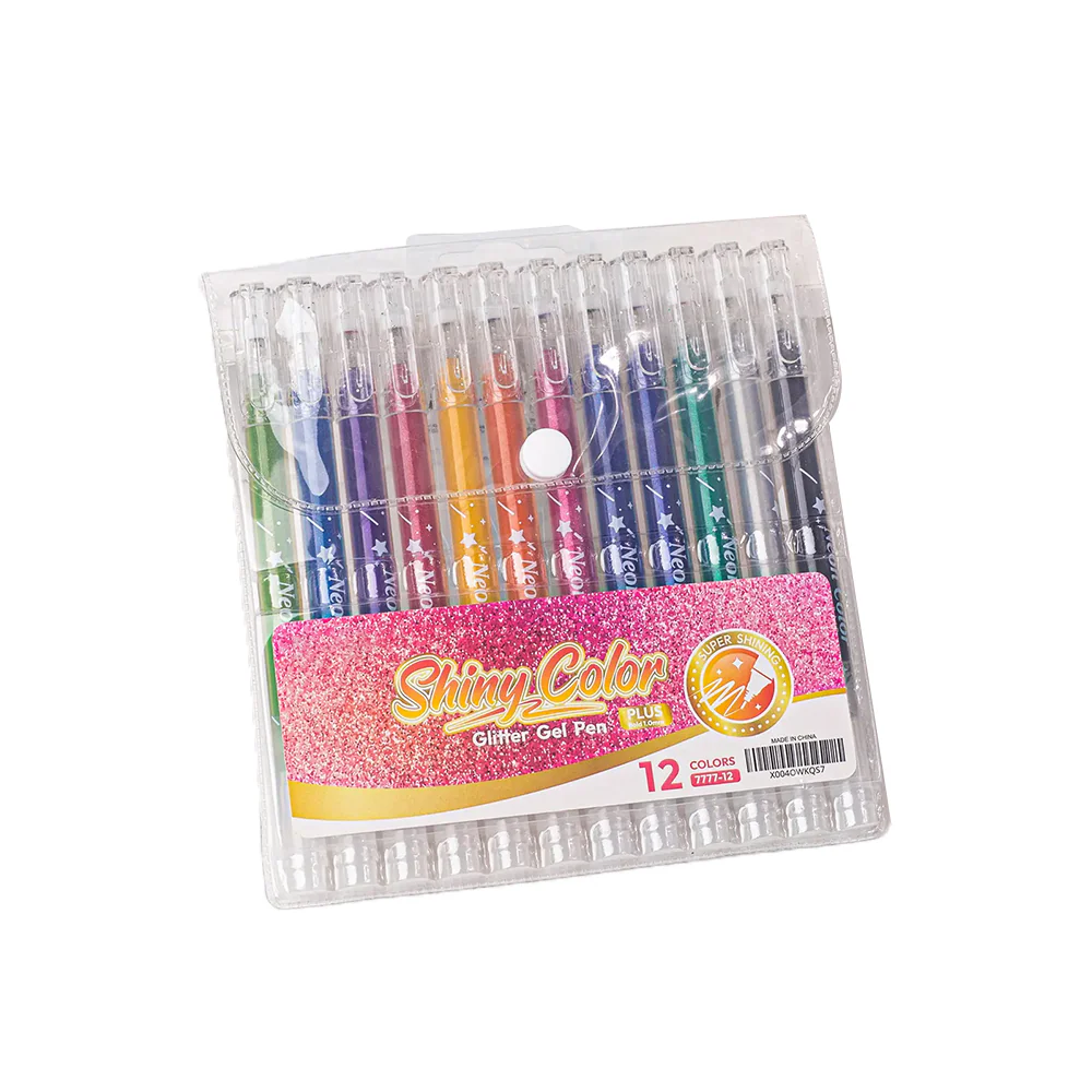 Sakerplus® Glitter Gel Pens Metallic Drawing Set