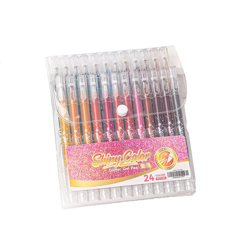 Sakerplus® Glitter Gel Pens Metallic Drawing Set - Image 16