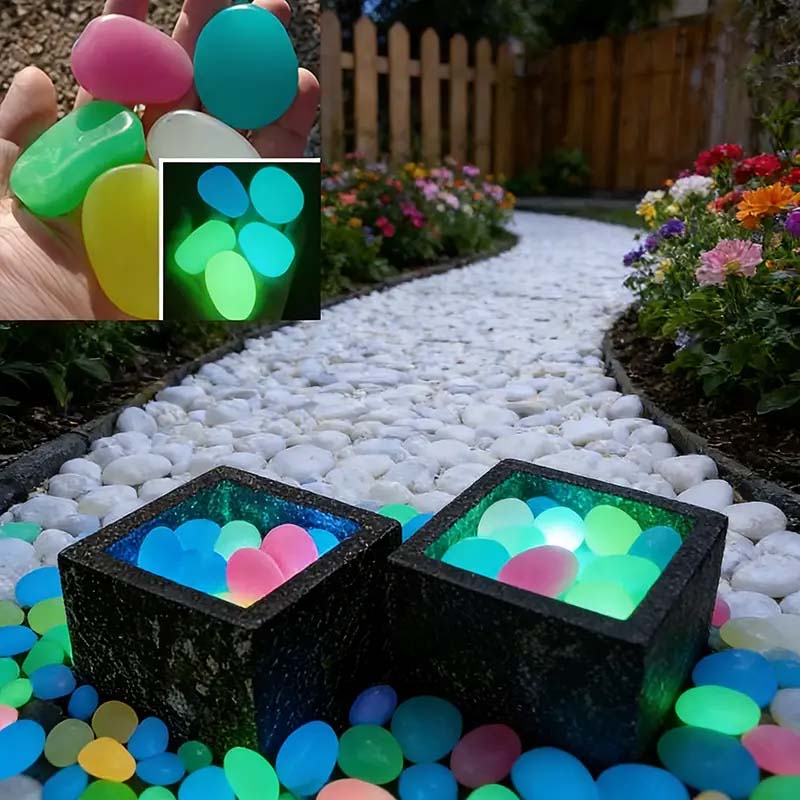 Sakerplus®  Glowing Pebbles For Garden Paths - Image 13