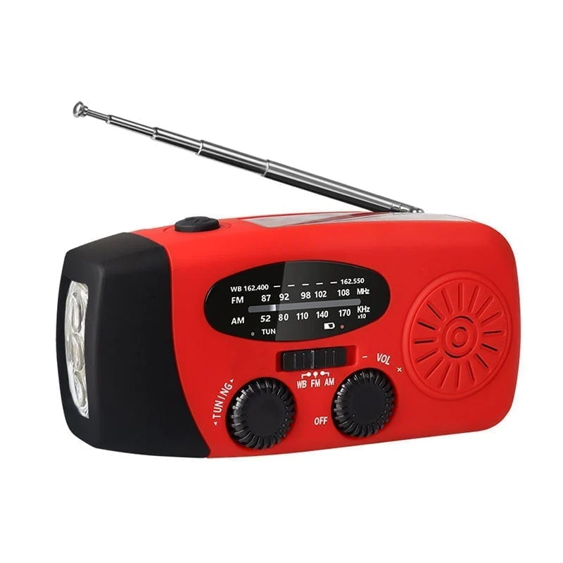 Sakerplus® Hand Crank Emergency Radio - Image 10