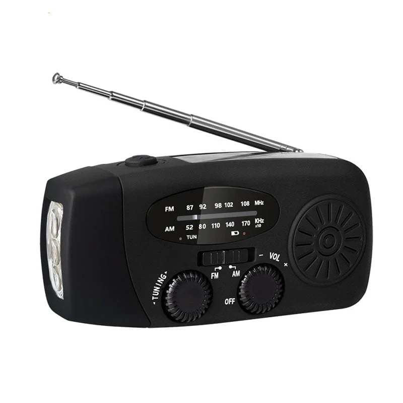 Sakerplus® Hand Crank Emergency Radio - Image 13