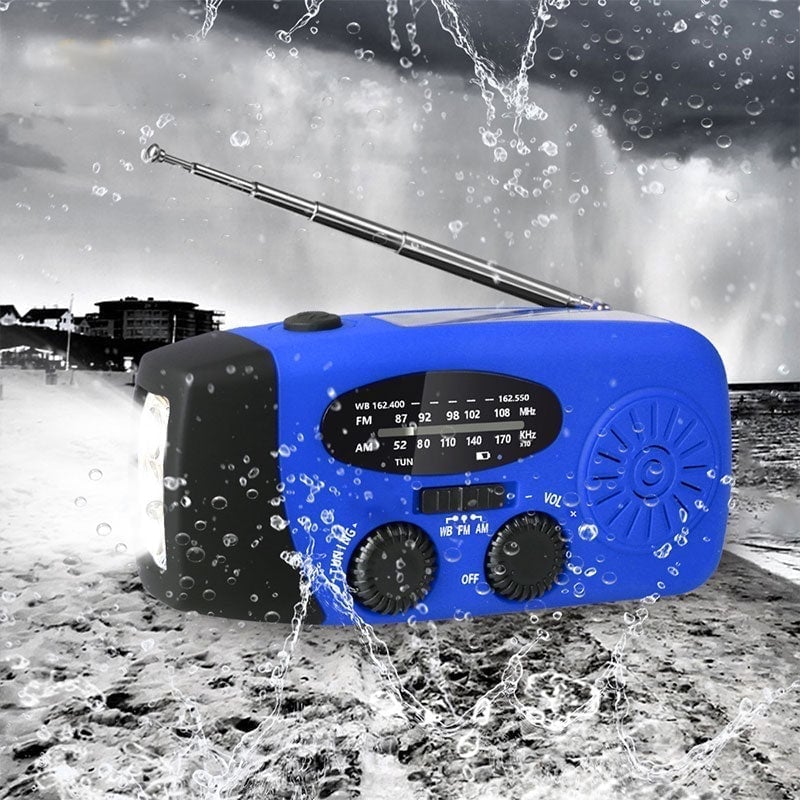 Sakerplus® Hand Crank Emergency Radio - Image 3