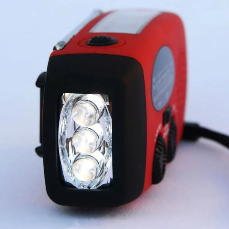 Sakerplus® Hand Crank Emergency Radio - Image 5
