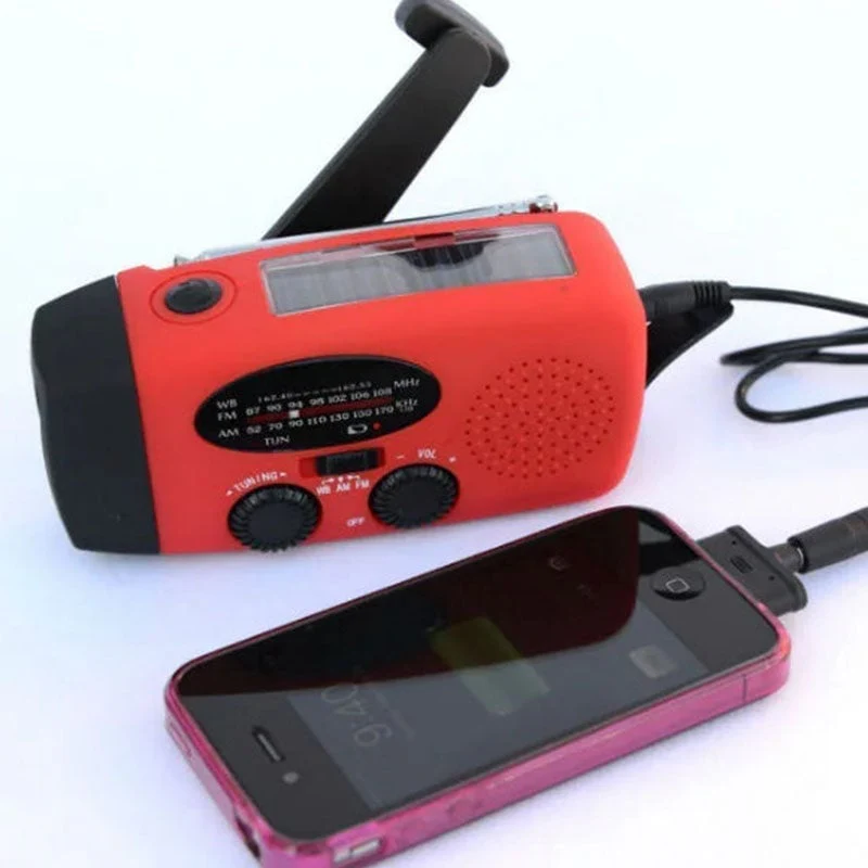 Sakerplus® Hand Crank Emergency Radio - Image 7