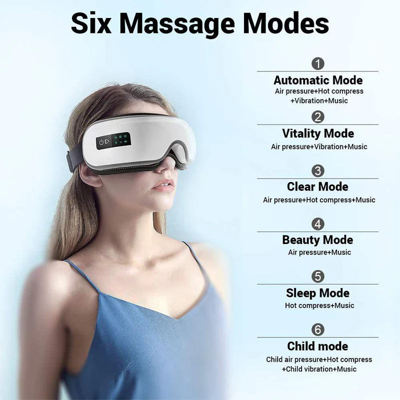 Sakerplus® Heated Eye Massager With Music - Image 4