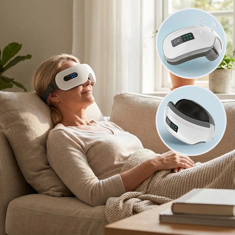 Sakerplus® Heated Eye Massager With Music - Image 5