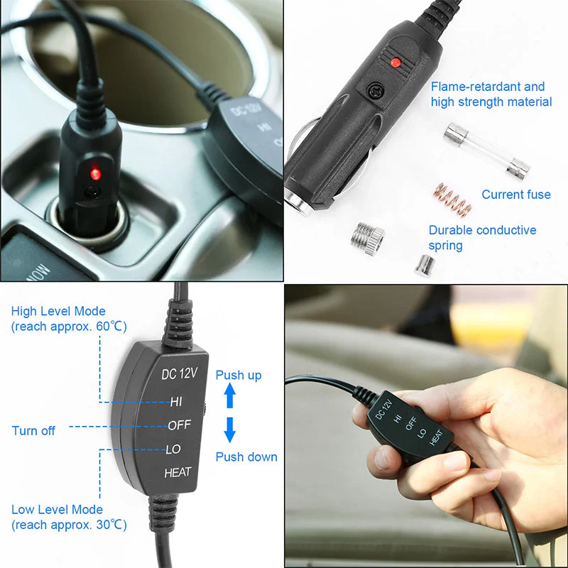 Sakerplus® Heated Seat Covers For Cars - Image 7