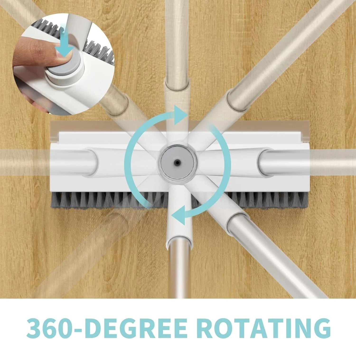SakerplusĀ® Heavy Duty 3 In 1 Floor Brush - Image 2