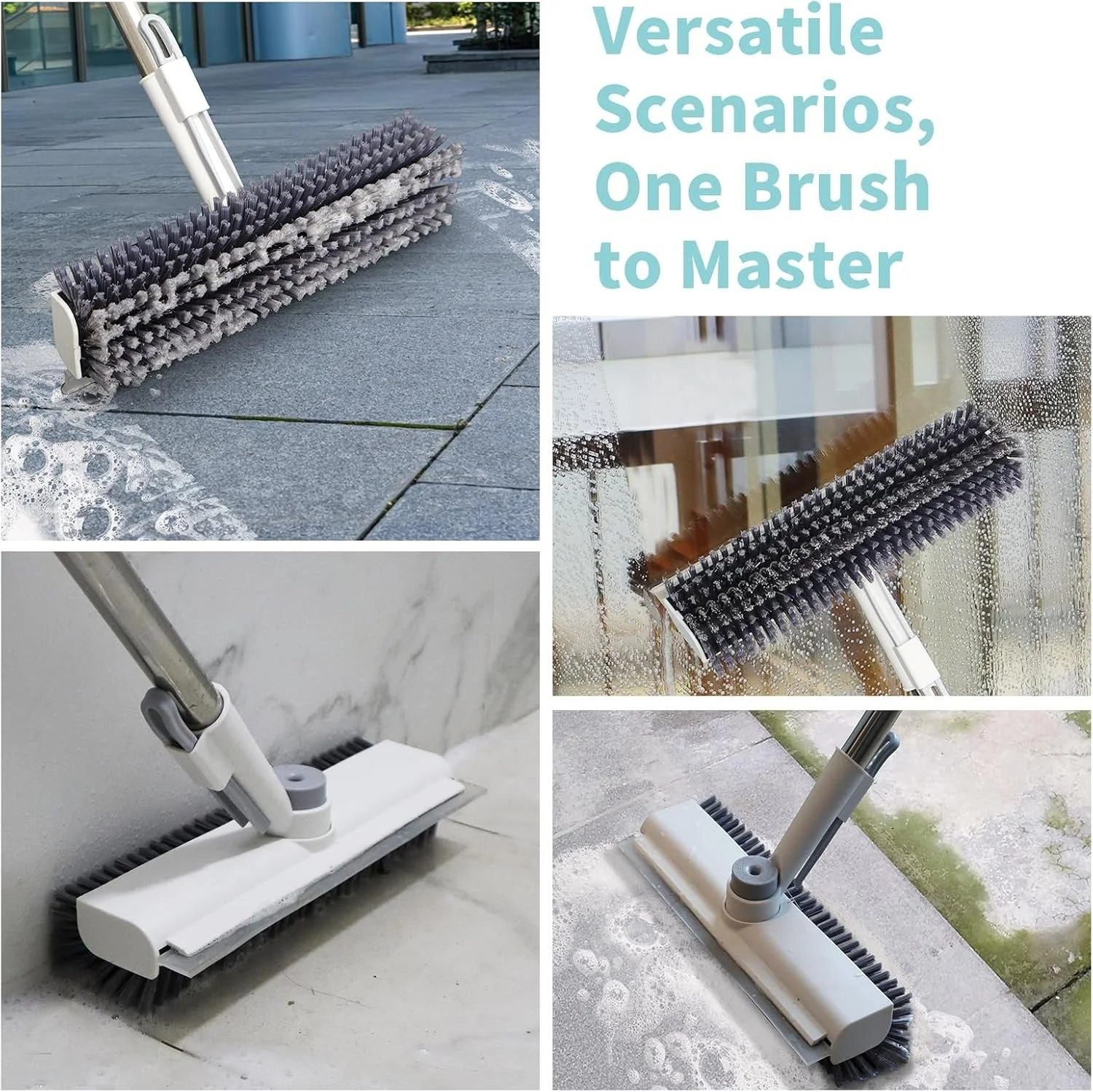 SakerplusĀ® Heavy Duty 3 In 1 Floor Brush - Image 4