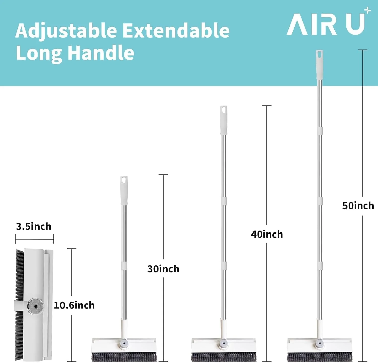 SakerplusĀ® Heavy Duty 3 In 1 Floor Brush - Image 5