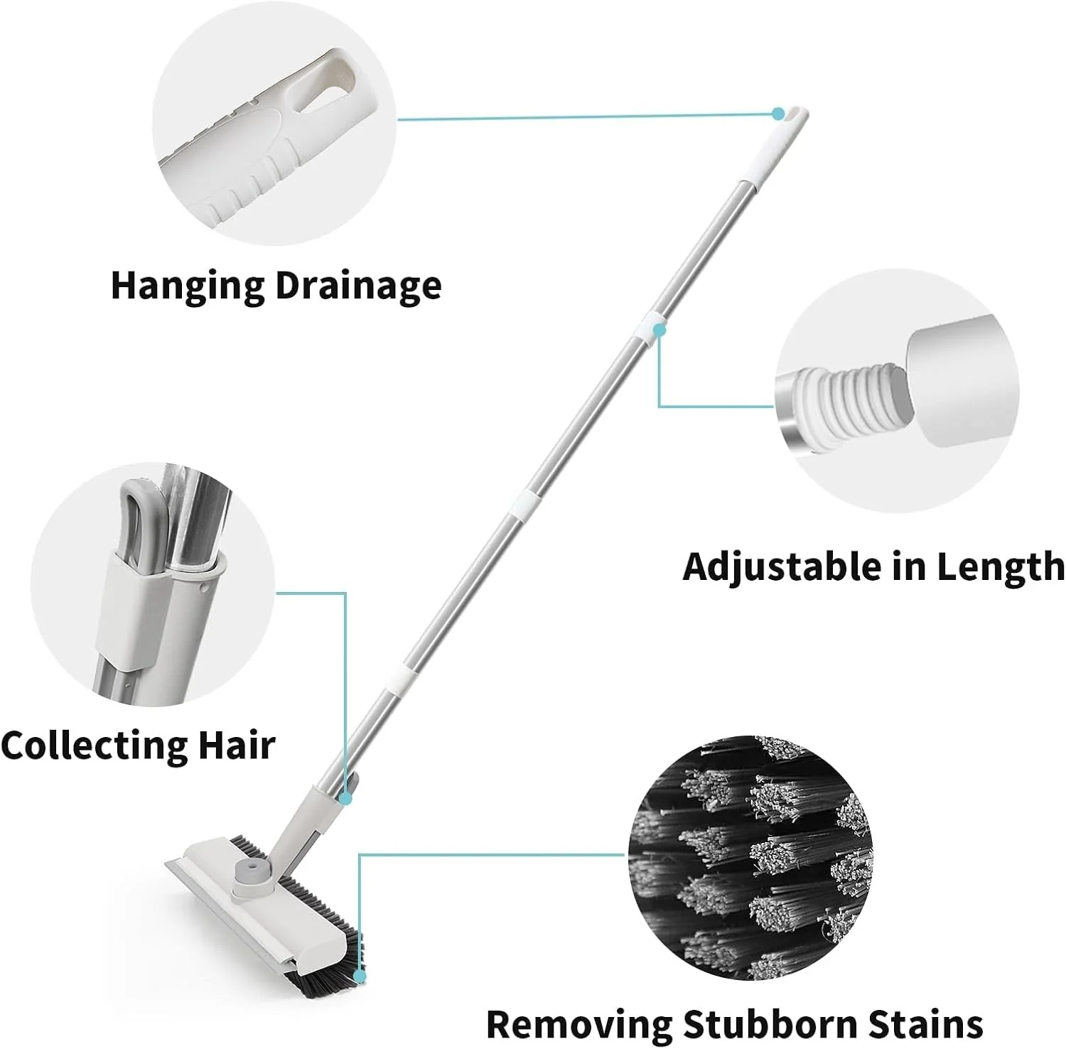SakerplusĀ® Heavy Duty 3 In 1 Floor Brush - Image 6