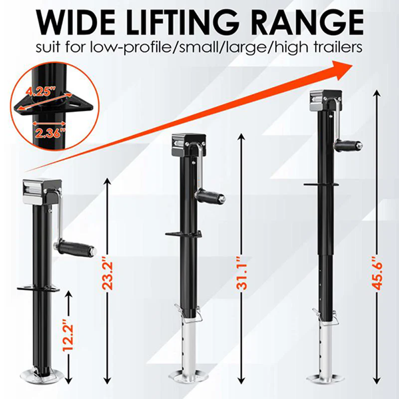 Sakerplus® Heavy Duty Trailer Lift Jack - Image 11