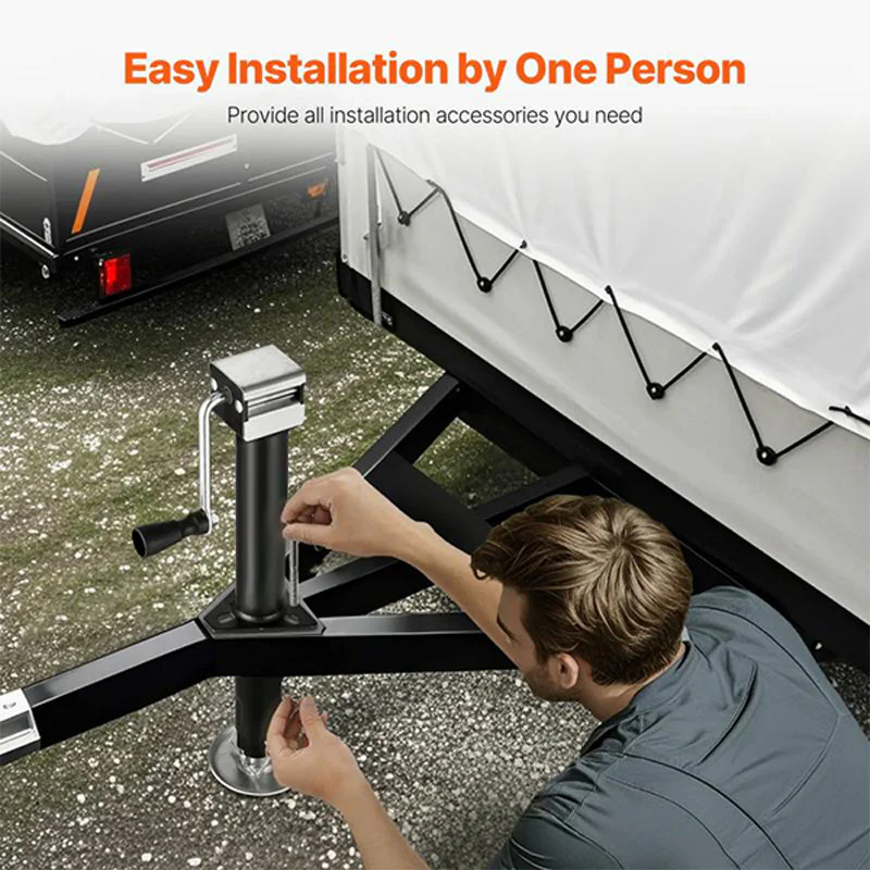 Sakerplus® Heavy Duty Trailer Lift Jack - Image 6