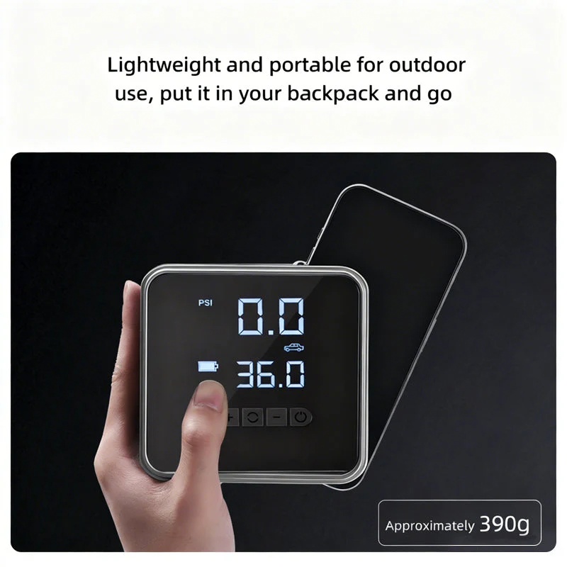 Sakerplus® High Pressure Portable Tire Inflator - Image 2