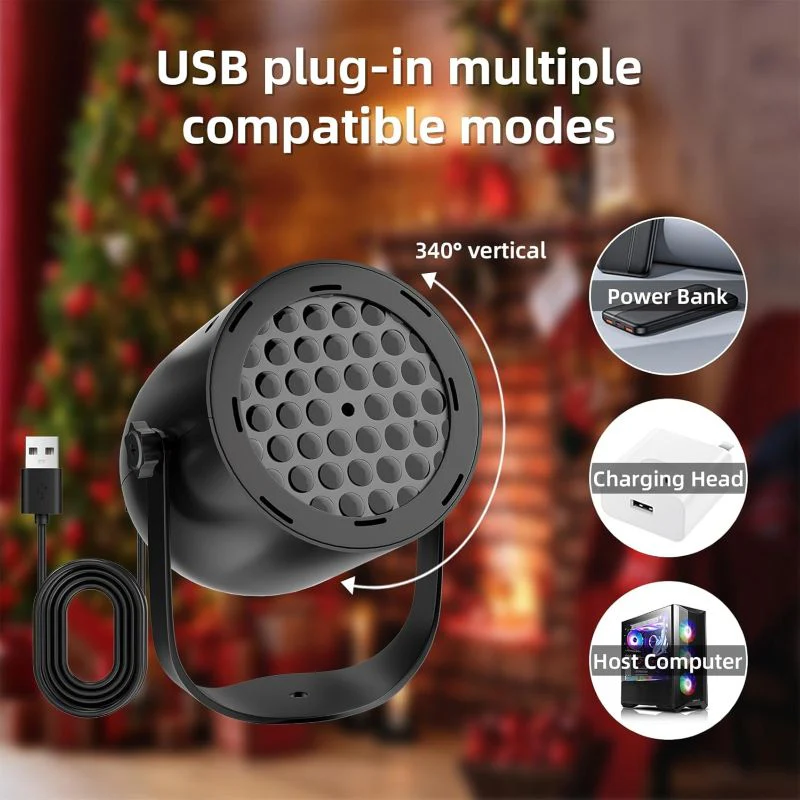 SakerplusĀ® Holiday Snowflake LED Projector Lights - Image 10