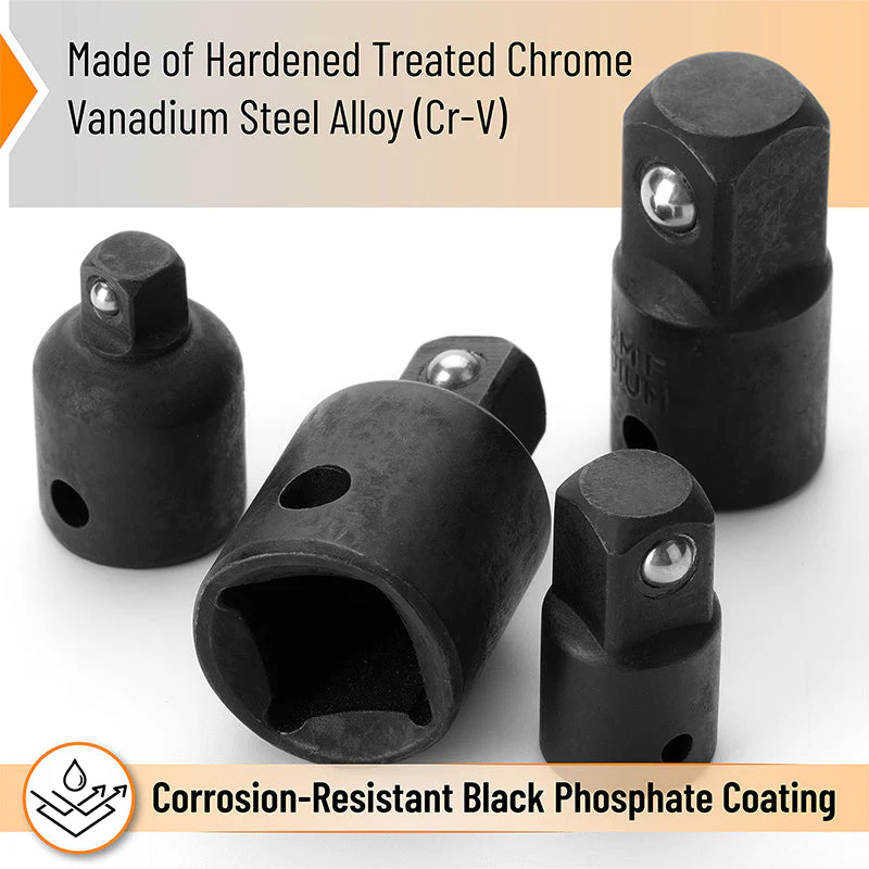 Sakerplus® Impact Socket Adapter And Reducer Set - Image 7