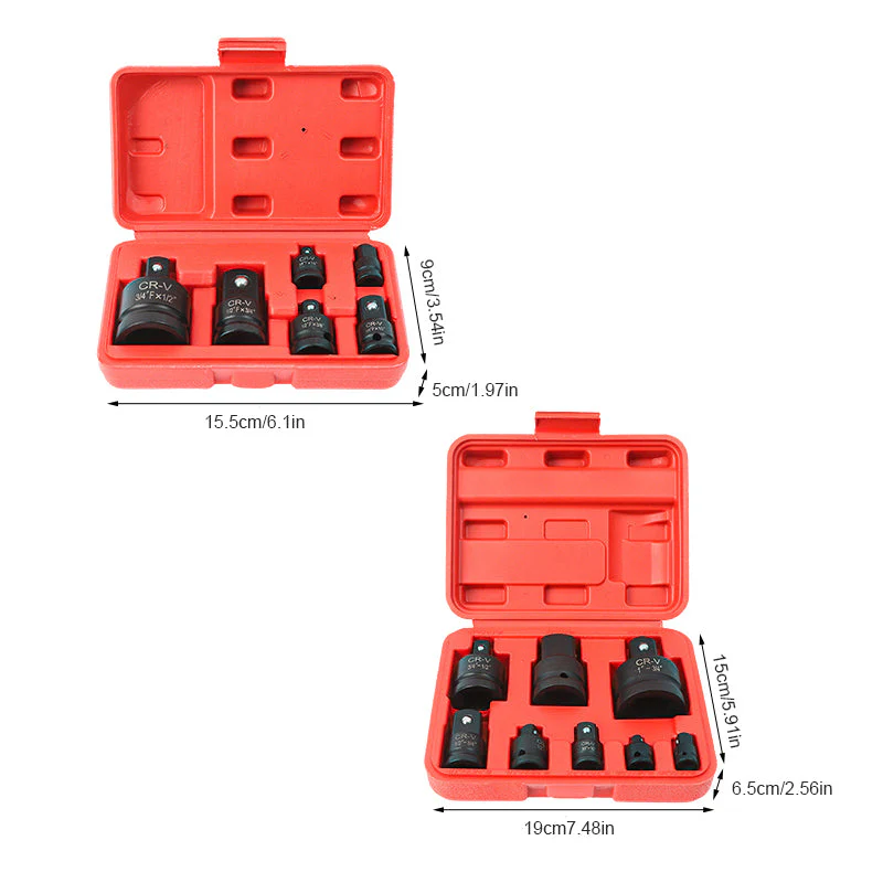 Sakerplus® Impact Socket Adapter And Reducer Set - Image 8
