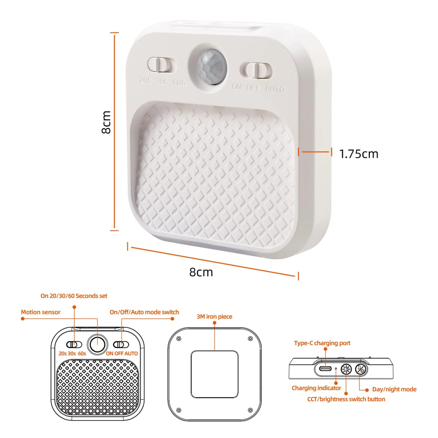 Sakerplus® Indoor Motion Sensor Stair Light - Image 10