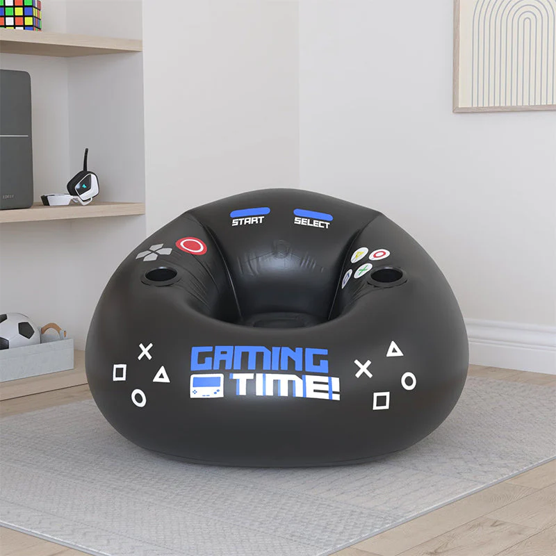 SakerplusĀ® Inflatable Gaming Bean Bag Chair - Image 7