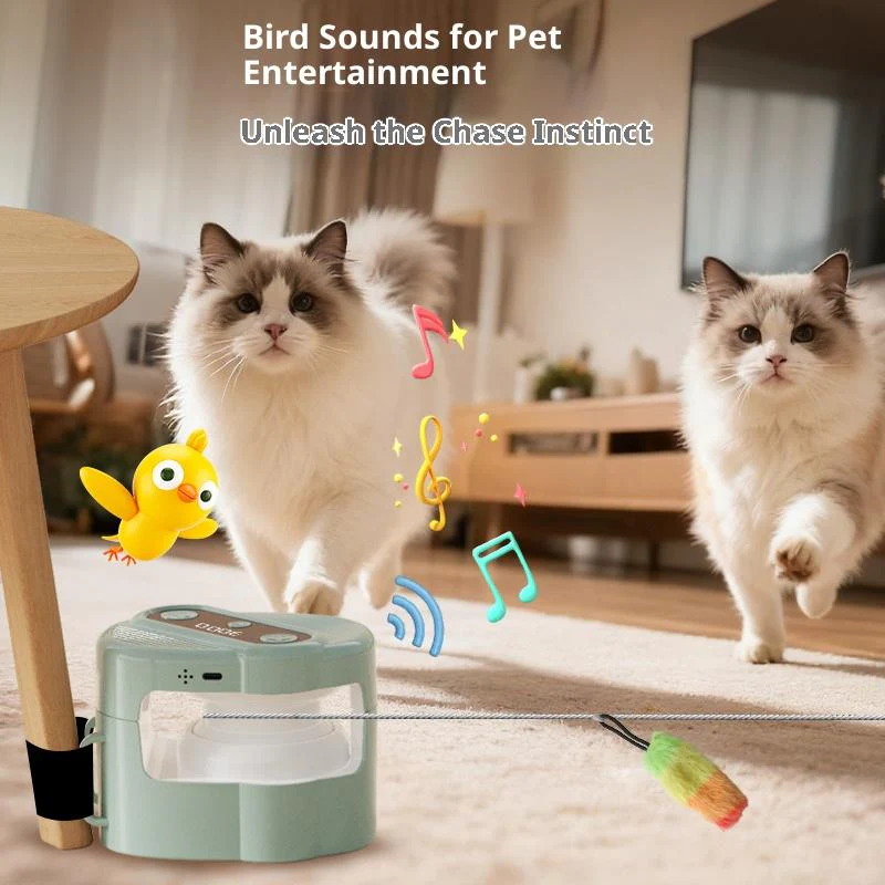 Sakerplus® Interactive Cat Toy Automatic Chasing Play - Image 4