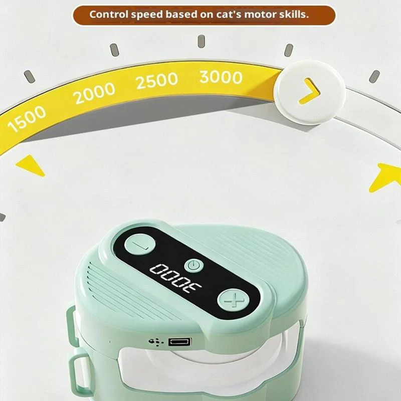 Sakerplus® Interactive Cat Toy Automatic Chasing Play - Image 7
