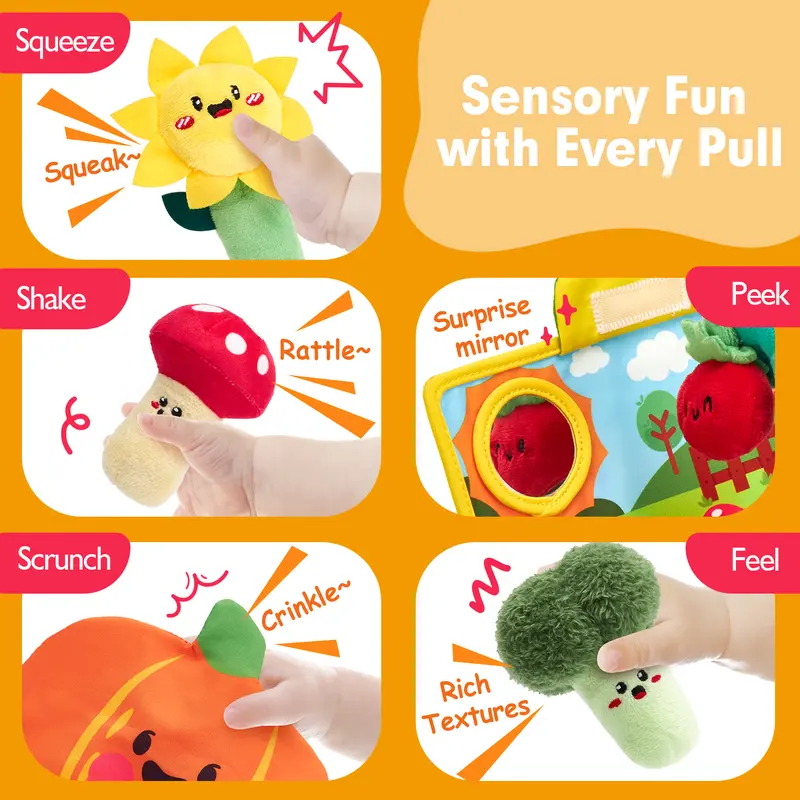 Sakerplus® Interactive Sensory Garden Baby Toy Set - Image 3