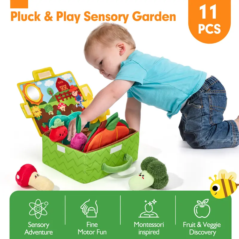 Sakerplus® Interactive Sensory Garden Baby Toy Set - Image 5