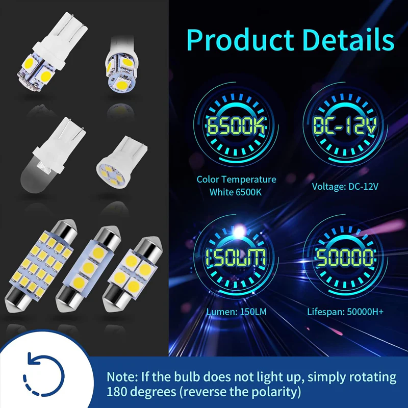 Sakerplus® Interior LED Dome Light Upgrade - Image 6