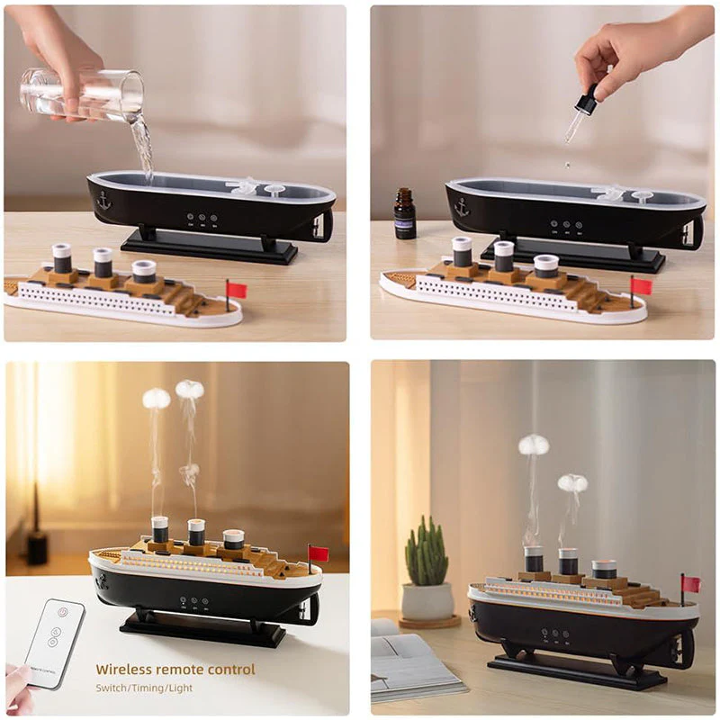 SakerplusĀ® Jellyfish Steam Boat Aroma Diffuser - Image 10