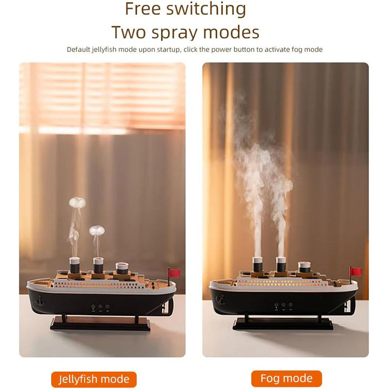 SakerplusĀ® Jellyfish Steam Boat Aroma Diffuser - Image 11