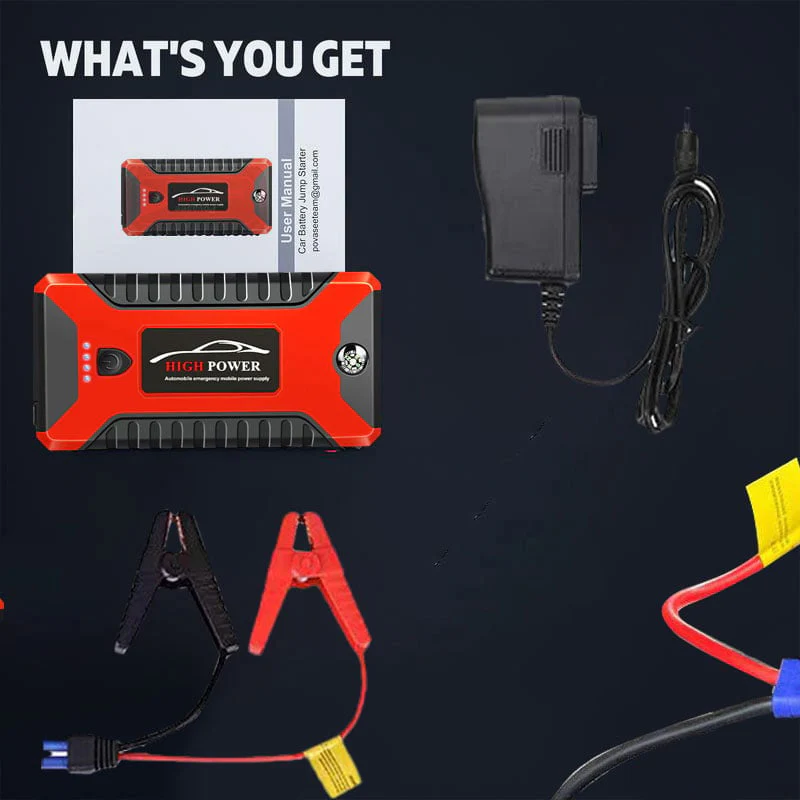 Sakerplus® Jump Starter 300A Peak Jump Starter Battery Pack - Image 5