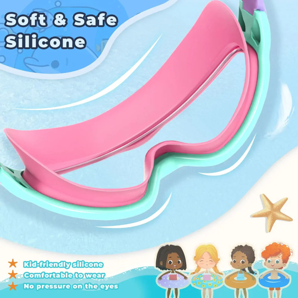 Sakerplus® Kids Swimming Goggles Set - Image 4